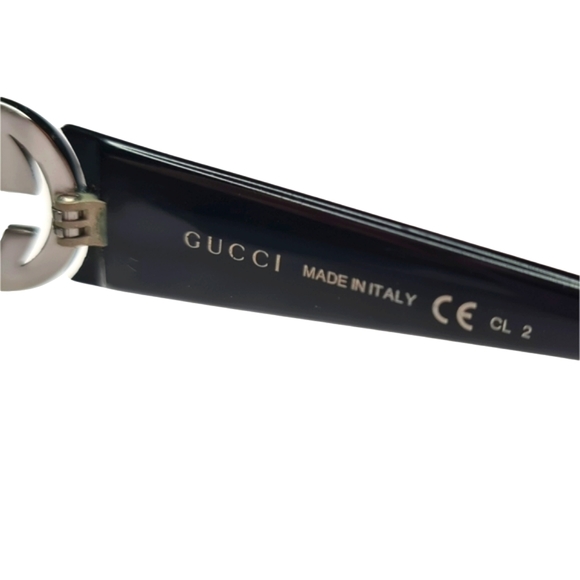 SOLD Gucci Authentic Black Grey Designer Sunglasses - Picture 11 of 16